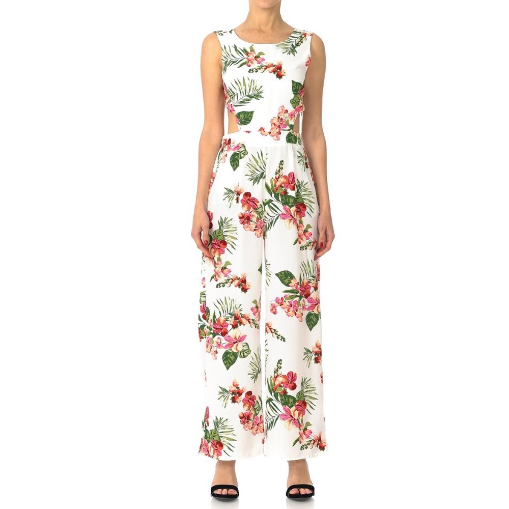 Floral Jumpsuit